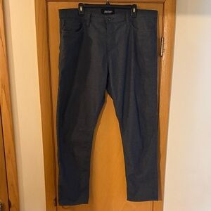 Revtown Decade Denim Men’s Sharp Straight Leg Pants Charcoal Gray Size W40 L32